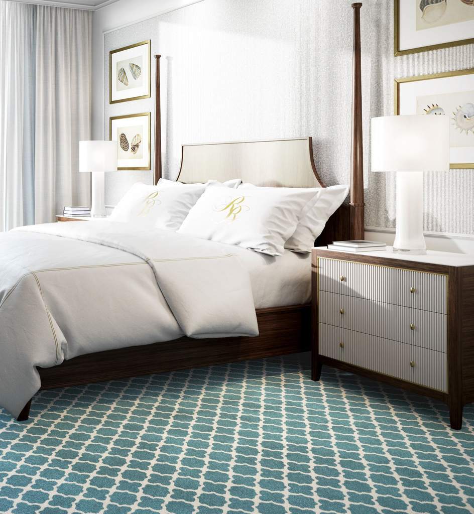 Royal Blue Hotel Дубровник Екстериор снимка A bedroom with a carpet