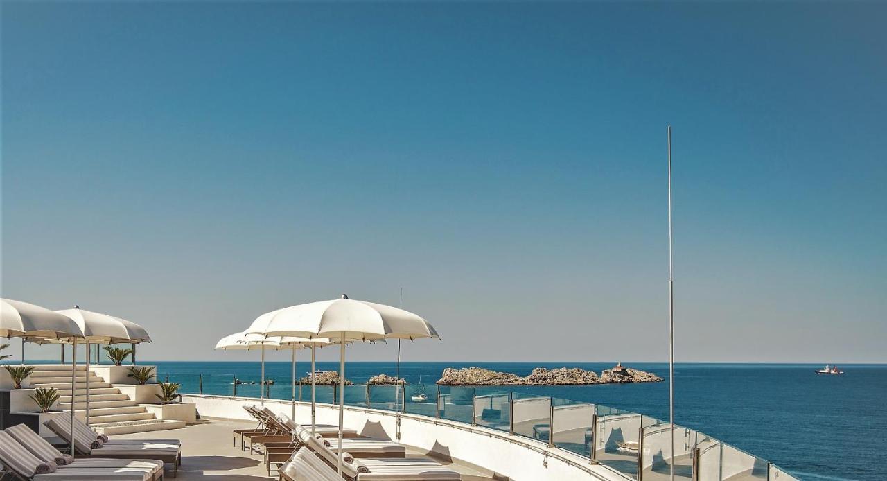 Royal Blue Hotel Дубровник Екстериор снимка View of the sea from the hotel